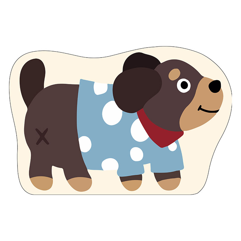 Dachshund special-shaped kitchen absorbent floor mat diatom mud