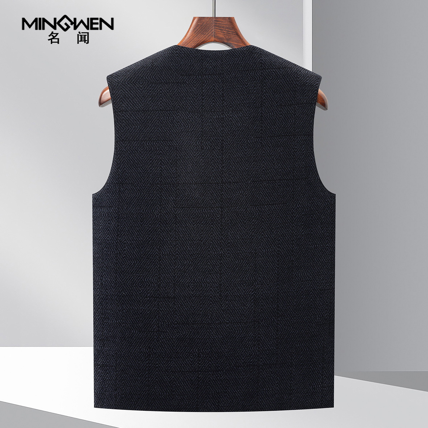 v领白鹅绒羽绒马甲男冬季轻薄内穿保暖背心中老年爸爸装坎肩外套,淘宝优惠券,粉丝福利购,淘宝优惠卷