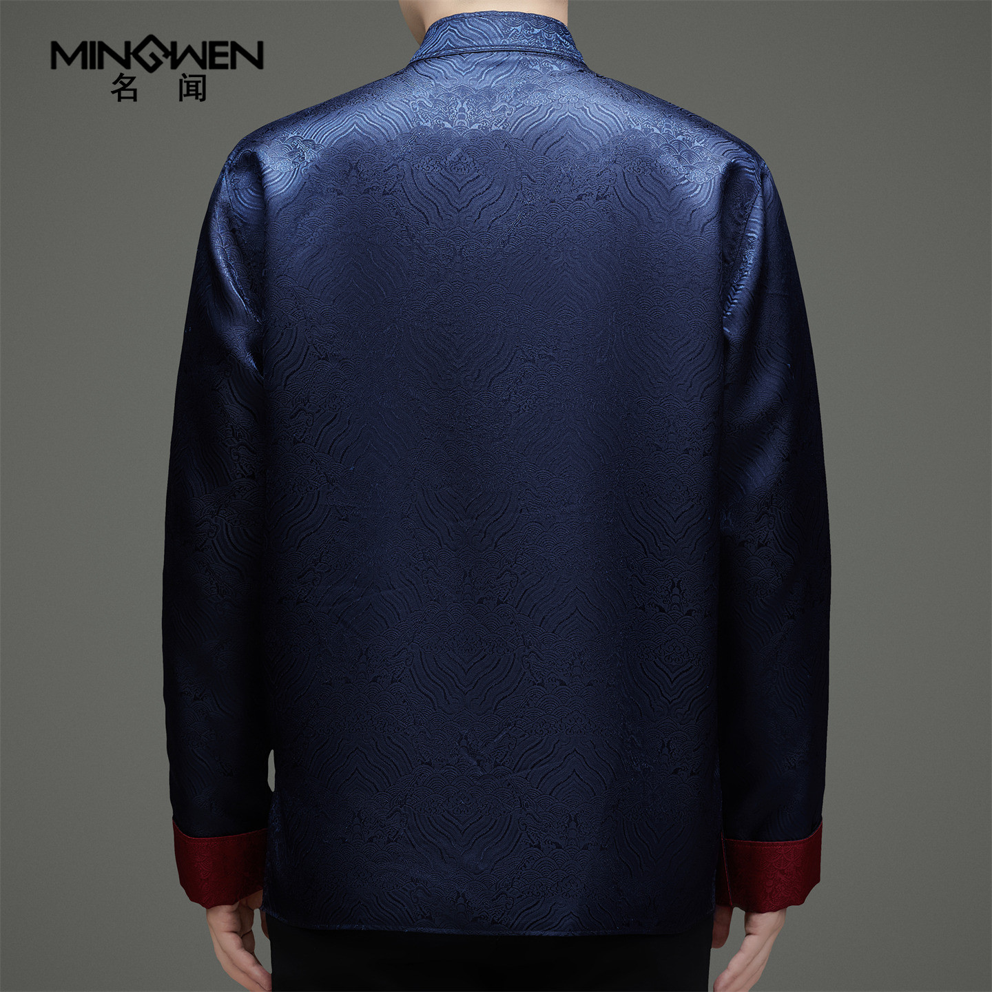 立领双面穿唐装男高级感新中式中国风提花复古盘扣中老年爸爸外套,淘宝优惠券,粉丝福利购,淘宝优惠卷