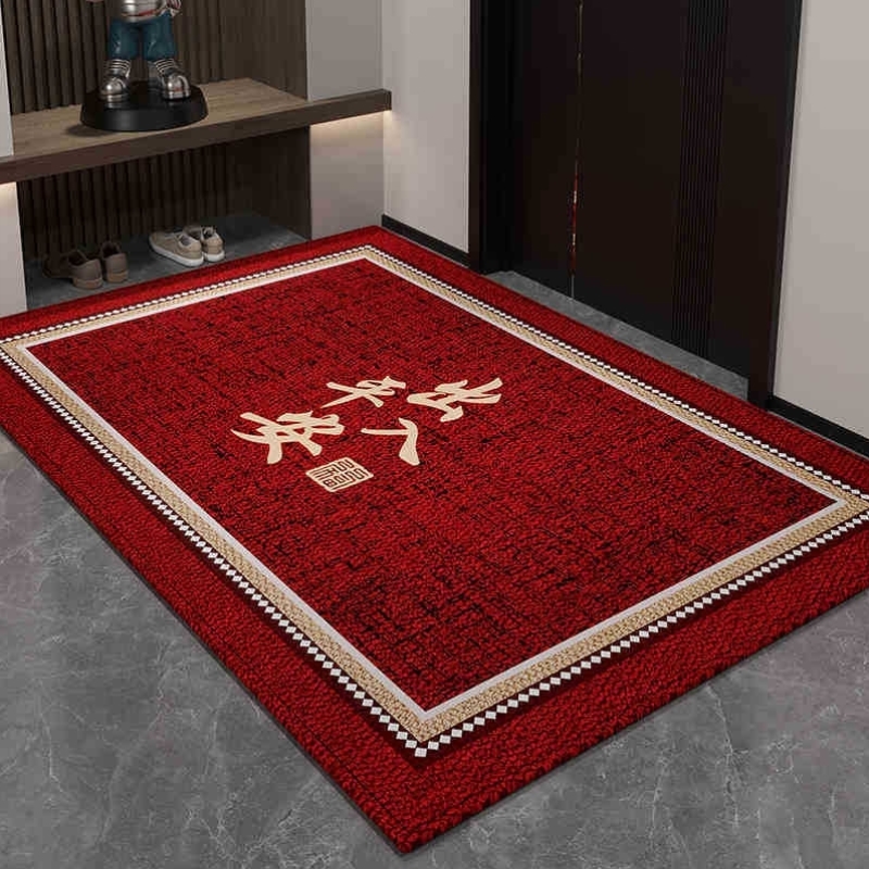 入户门地垫入户门垫进门高级感2025新款大门出入平安乔迁门垫红色 - 图0
