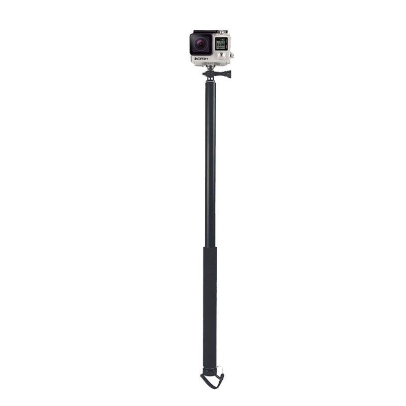 3米2米拍摄长杆GoPro Hero自拍杆自拍棒锁紧伸缩棍monopod sticks_虎窝淘
