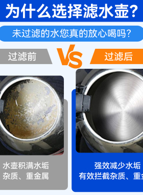石斑鱼滤水壶德国技术去水垢水碱