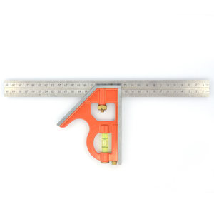 钢盾 不锈钢多功能组合活动直角尺 45度拐尺木工测量工具高精度