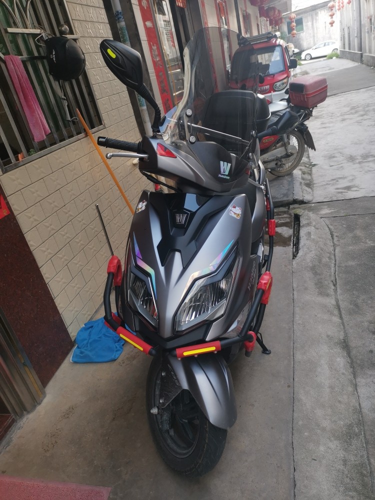 适用于豪爵AFR125贴纸拉花踏板摩托车贴花灯眉贴画防水车贴装饰,淘宝优惠券,粉丝福利购,淘宝优惠卷