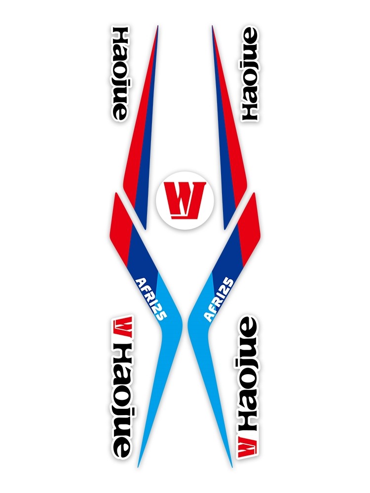 适用于豪爵AFR125贴纸拉花踏板摩托车贴花灯眉贴画防水车贴装饰,淘宝优惠券,粉丝福利购,淘宝优惠卷