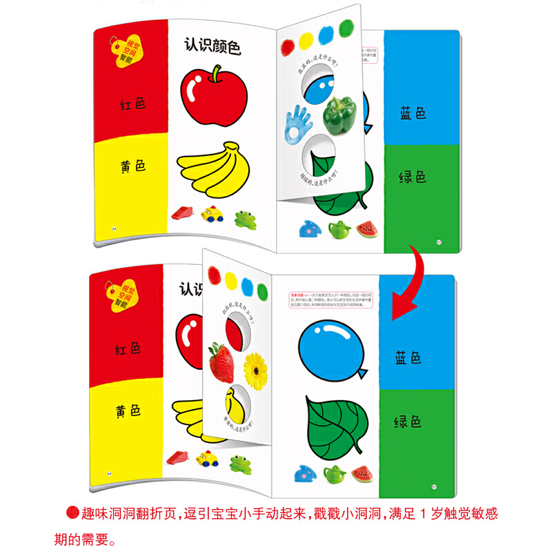 小婴孩黄金期多元智能开发全3册我1岁了 1岁爱阅读 1岁全脑开发一岁宝宝书籍婴儿图书幼儿早教书益智启蒙绘本思维认知卡片儿童读物-图1