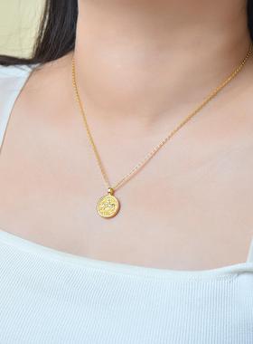 金包银新中式国潮风十二生肖项链