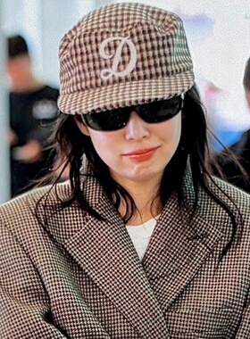 jennie同款飞行员式时尚墨镜女高级感Y2K复古大框运动太阳眼镜男