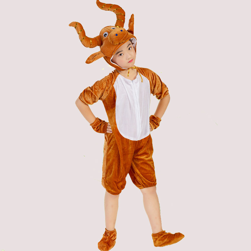 六一儿童演出服奶牛歌牧场小乖乖女童舞蹈服牛气冲天小动物卡通