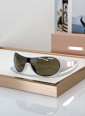 欧美个性一体风镜遮阳舒适太阳镜