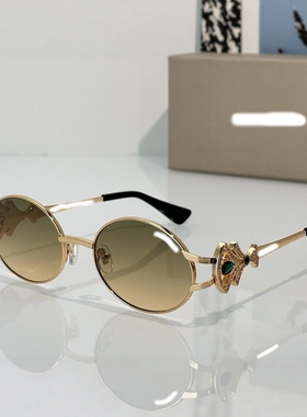 欧美镶钻奢华女椭圆中小气质墨镜