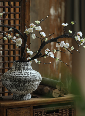 景德镇新中式侘寂禅意陶瓷花瓶