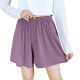 ໃສ່ໂສ້ງຂາສັ້ນແບບບາງໆ culottes ວ່າງ