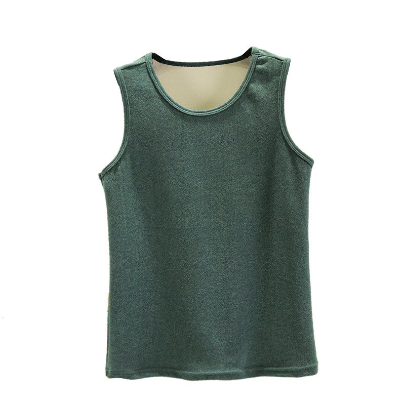 德绒男士保暖背心秋冬季保暖马甲内搭纯棉打底衫大码加绒无袖上衣,淘宝优惠券,粉丝福利购,淘宝优惠卷