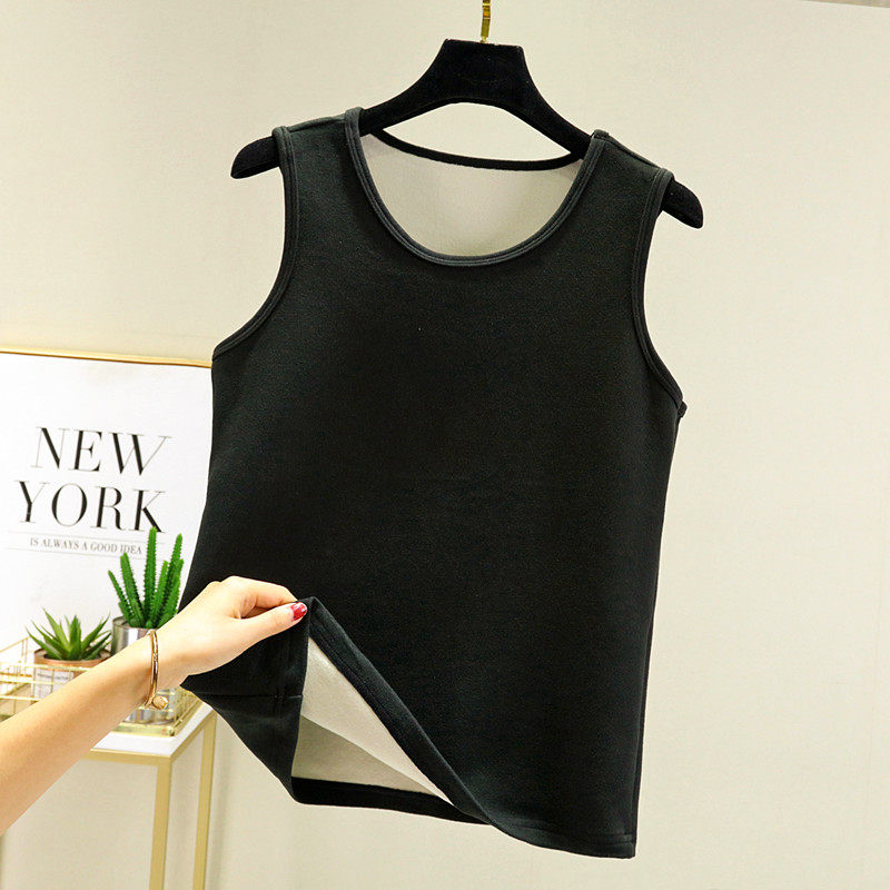 德绒男士保暖背心秋冬季保暖马甲内搭纯棉打底衫大码加绒无袖上衣,淘宝优惠券,粉丝福利购,淘宝优惠卷