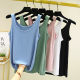 Modal suspender vest female summer thin pure color sleeveless bottoming shirt slimming penetrate simple inside