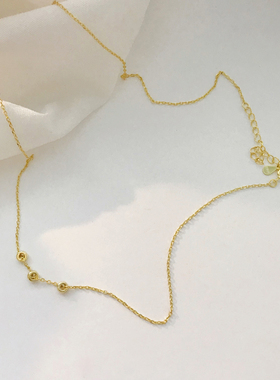 韩国小众设计感高级冷淡风锁骨链