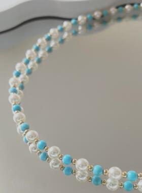 小众设计感锁骨链2024新款