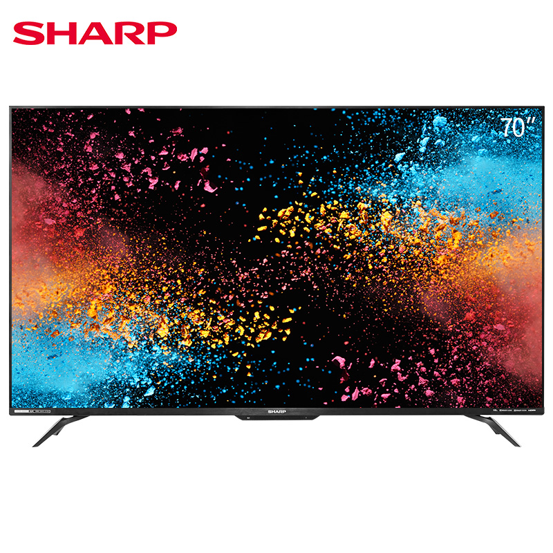 65 高清网络智能平板液晶高清电视机 4K 英寸 70 70B6UM 夏普 Sharp 65 高清网络智能平板液晶高清电视机 4K 英寸 70 70B6UM 夏普 Sharp
