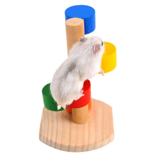 仓鼠用品仓鼠木屋仓鼠秋千 玩具仓鼠屋宠物仓鼠木质玩具 包邮多省 - 图1