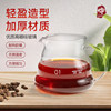 Thickened heat-resistant cute hand-made coffee pot with scale