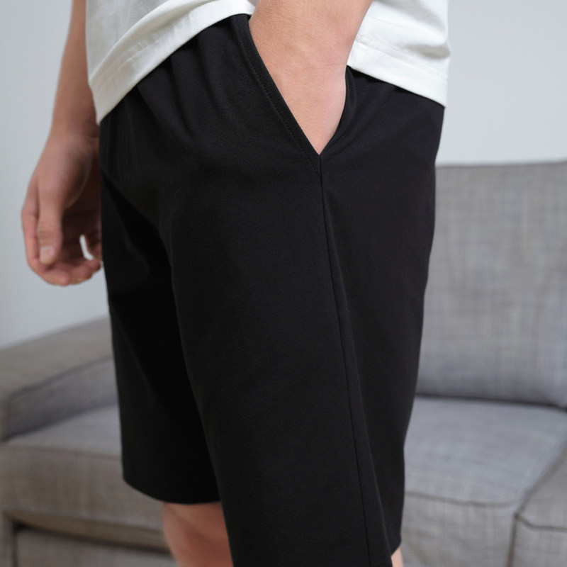 gxg夏天棉质运动短袖短裤宽松睡衣 gxg内衣睡衣/家居服套装