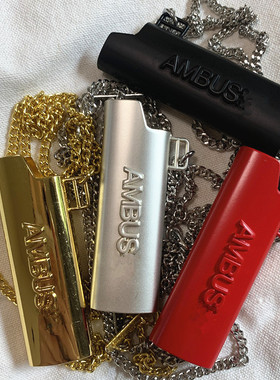 AMBUSH超火浮雕925纯银潮牌项链