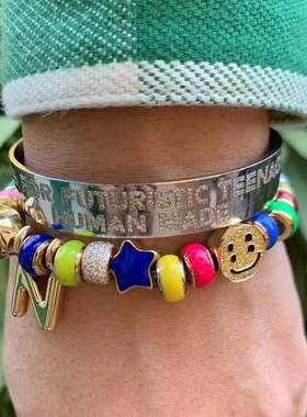 小众制造镇店之宝ambush笑脸手链