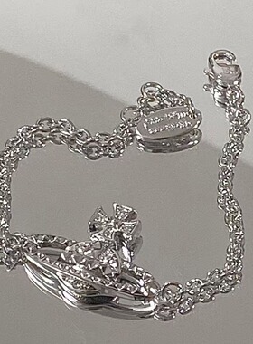 经典铆钉土星手链轻奢女时尚百搭显白手饰