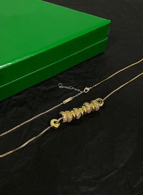 【K社制造】金属感十足项链法式简约时尚项链饰品穿搭