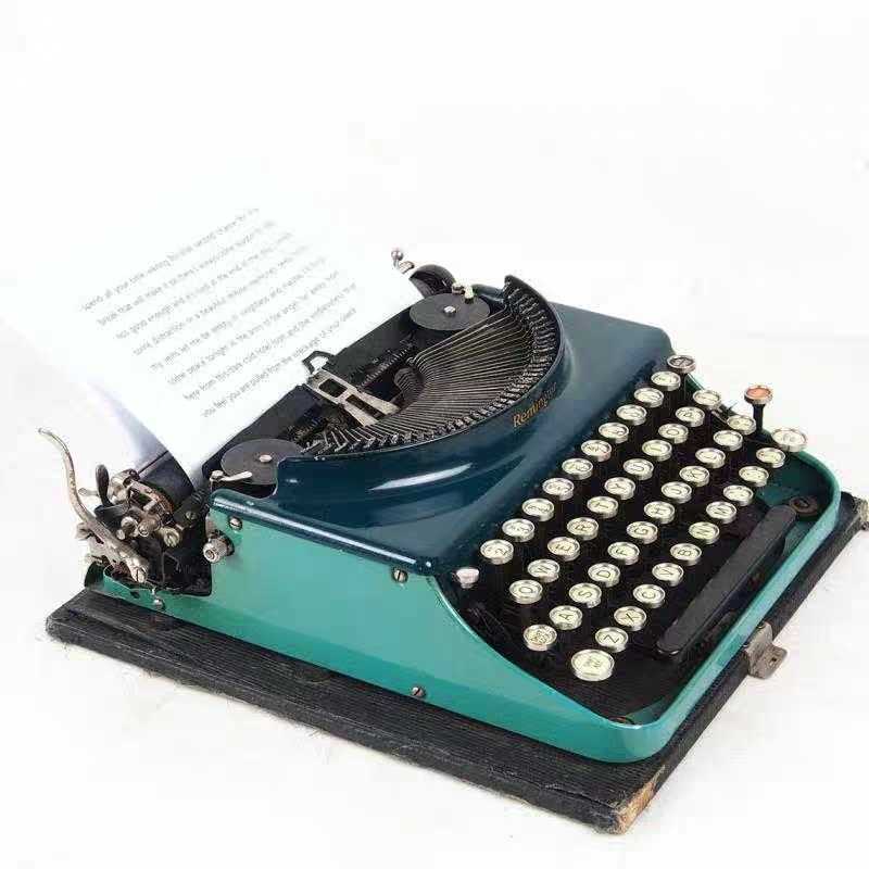 1930年代古董打字机雷明顿 REMINGTON 3英文 机械打字机功能正常 - 图2