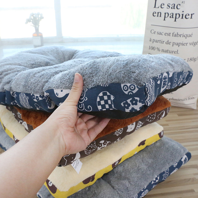 秋冬宠物垫子加厚加绒猫床垫大号保暖狗垫北极绒犬猫睡觉垫面包垫,淘宝优惠券,粉丝福利购,淘宝优惠卷