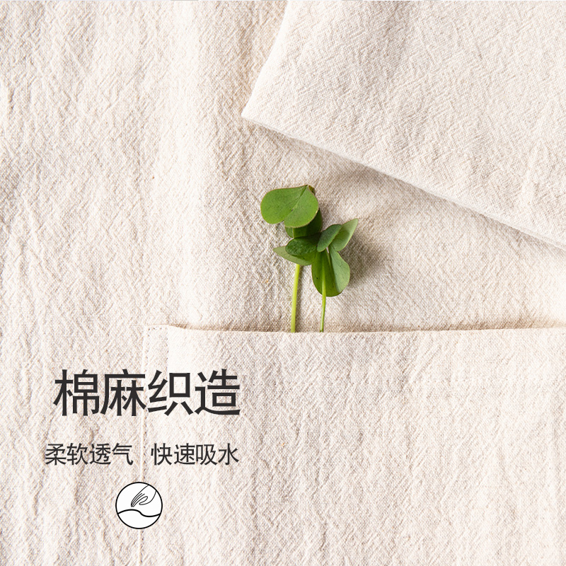 睡袍女夏棉麻纱布和服睡衣薄款日系浴袍复古甜美浴衣美女孕妇可穿 - 图3