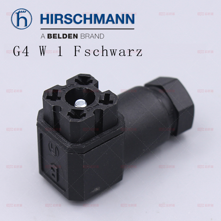 德国hirschmann赫斯曼G4W1F焊接插座 932 157-100 932157100黑色 - 图3