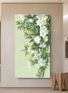 奶油风海棠花纯手绘油画