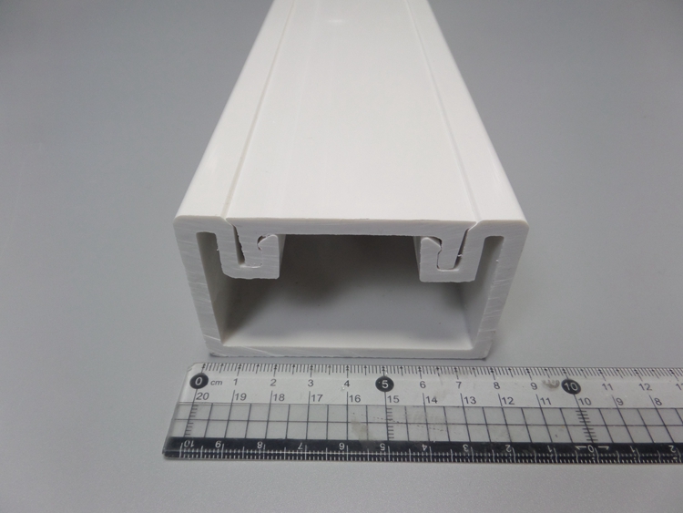 加厚80*50/100*50PVC明装线槽塑料桥架工程用5mm厚电线明线线槽板