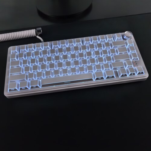 折影3.0键帽侧刻透光适配EV63迈从Ace60/G87小蜜蜂Made68 ATKRS6 - 图2