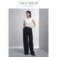 TKYSHOP ນຸ່ງຊຸດໂສ້ງຂາຍາວຂາກວ້າງ