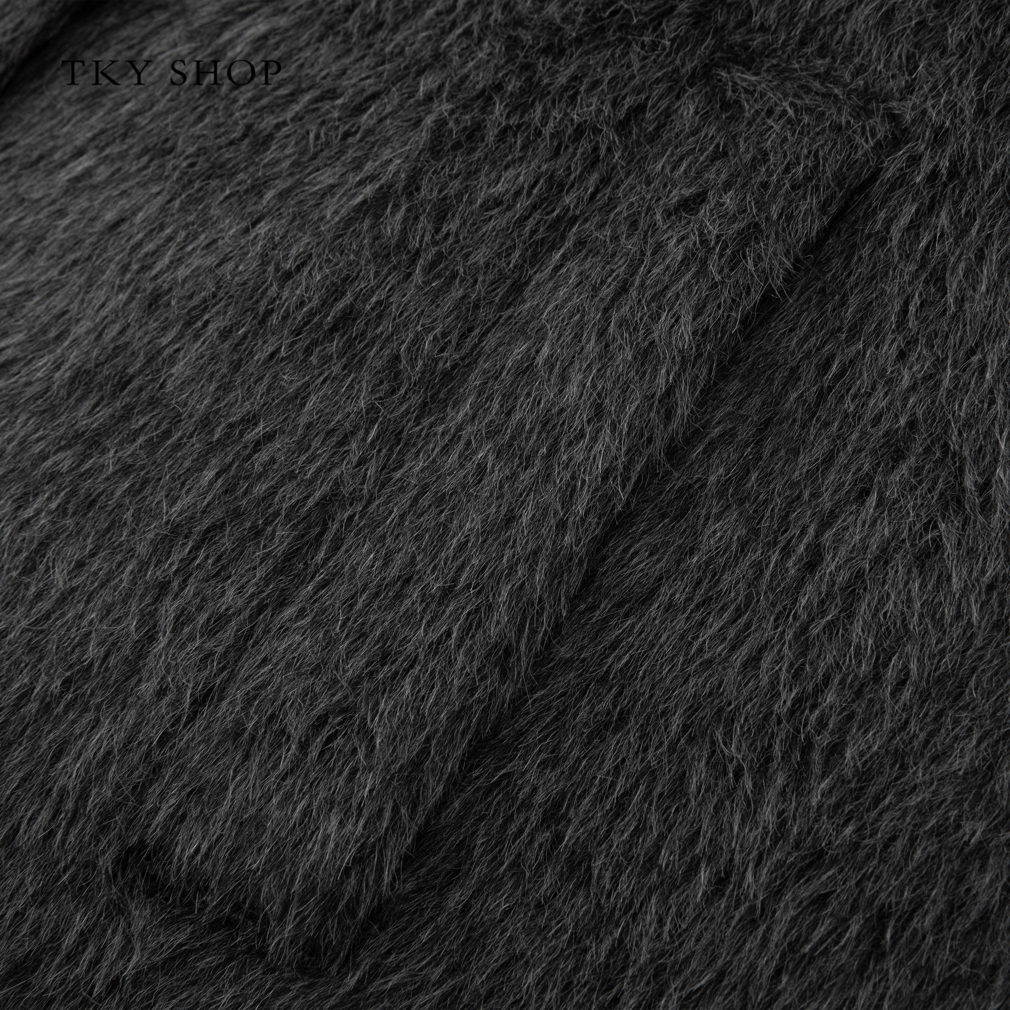 TKY SHOP苏力羊驼毛大衣女2025冬新款翻领中长款毛呢外套羊毛外套,淘宝优惠券,粉丝福利购,淘宝优惠卷