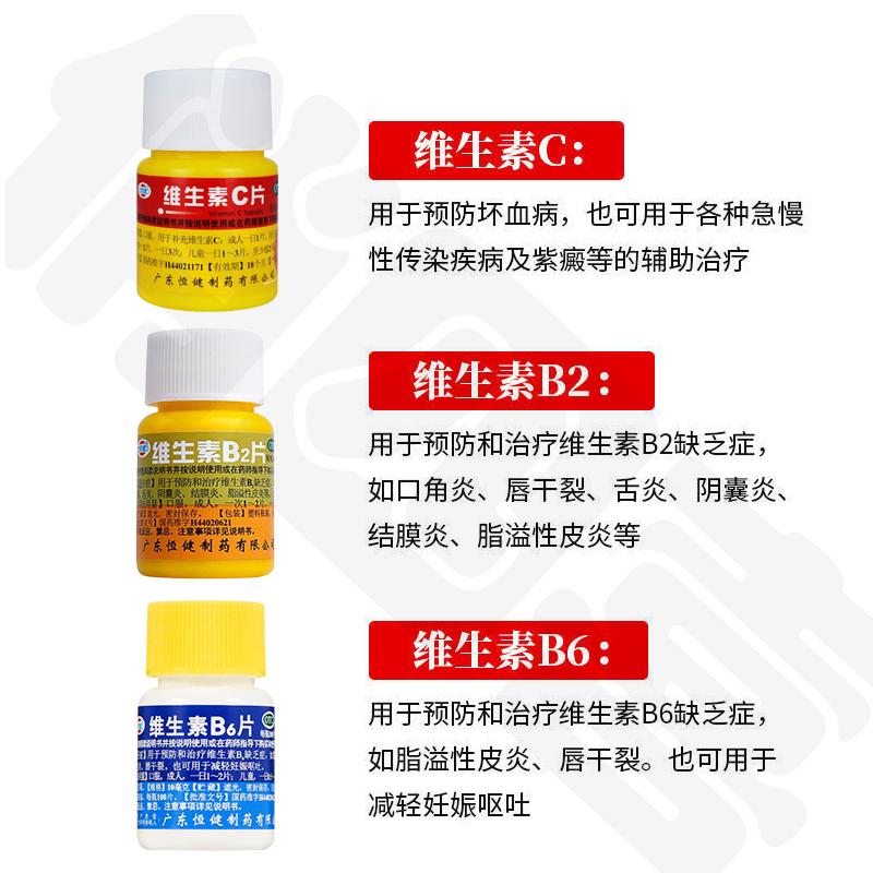 维生素b1正品谷维素+维生素b1维福佳维生素b1片vb1药片脚气病助眠 - 图2