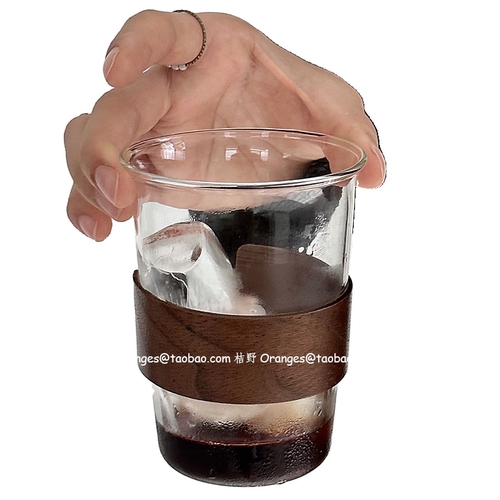 Oranges咖啡店挂耳咖啡杯冷萃拿铁杯防烫耐高温茶杯喝水杯饮品杯 - 图3