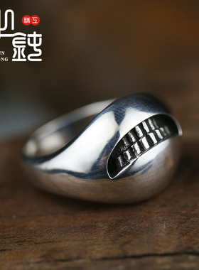 牛钝精工バーバラ925银戒指