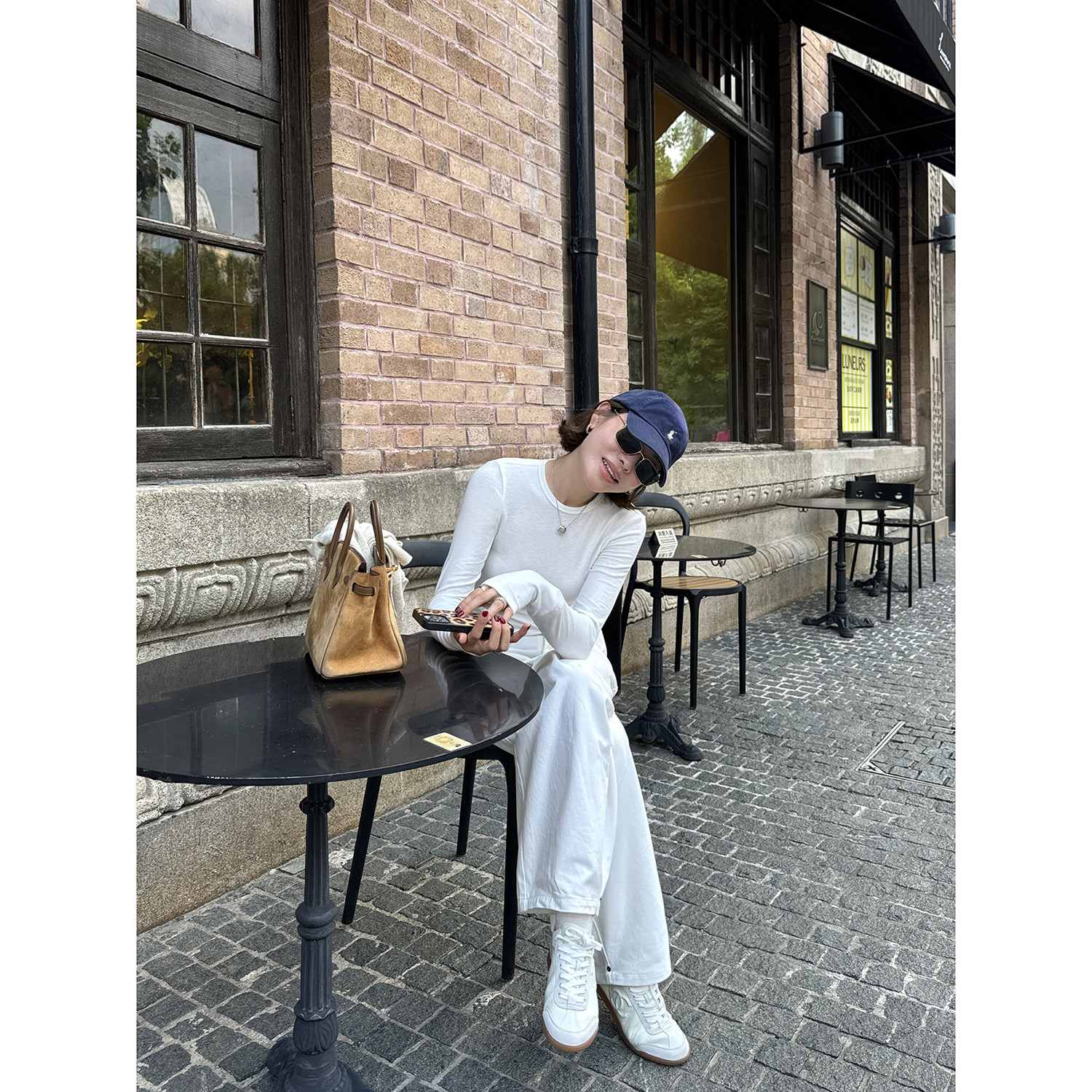 YANGLE_休闲裤女2025新款秋季韩系慵懒宽松显瘦弯刀工装阔腿裤子,淘宝优惠券,粉丝福利购,淘宝优惠卷