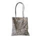 Autumn and winter light luxury retro suede leopard print shoulder bag niche design PU shoulder strap loose canvas shoulder bag for women