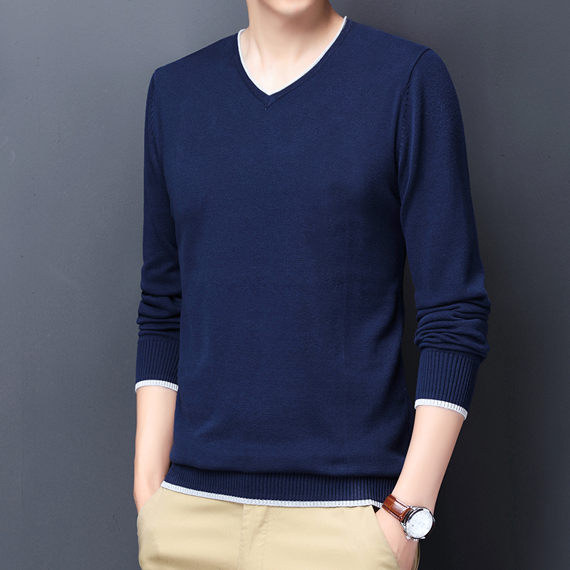 啄木鸟潮流休闲保暖针织潮纯棉毛衣 啄木鸟菲凡针织衫/毛衣