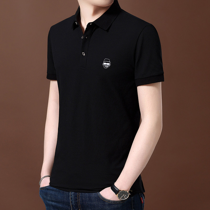 啄木鸟冰丝纯棉短袖夏季男士polo衫 啄木鸟菲凡T恤