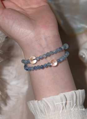 nicedream原创深蓝晶石双层手串