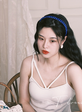 手工编织发箍女夏季高级超仙
