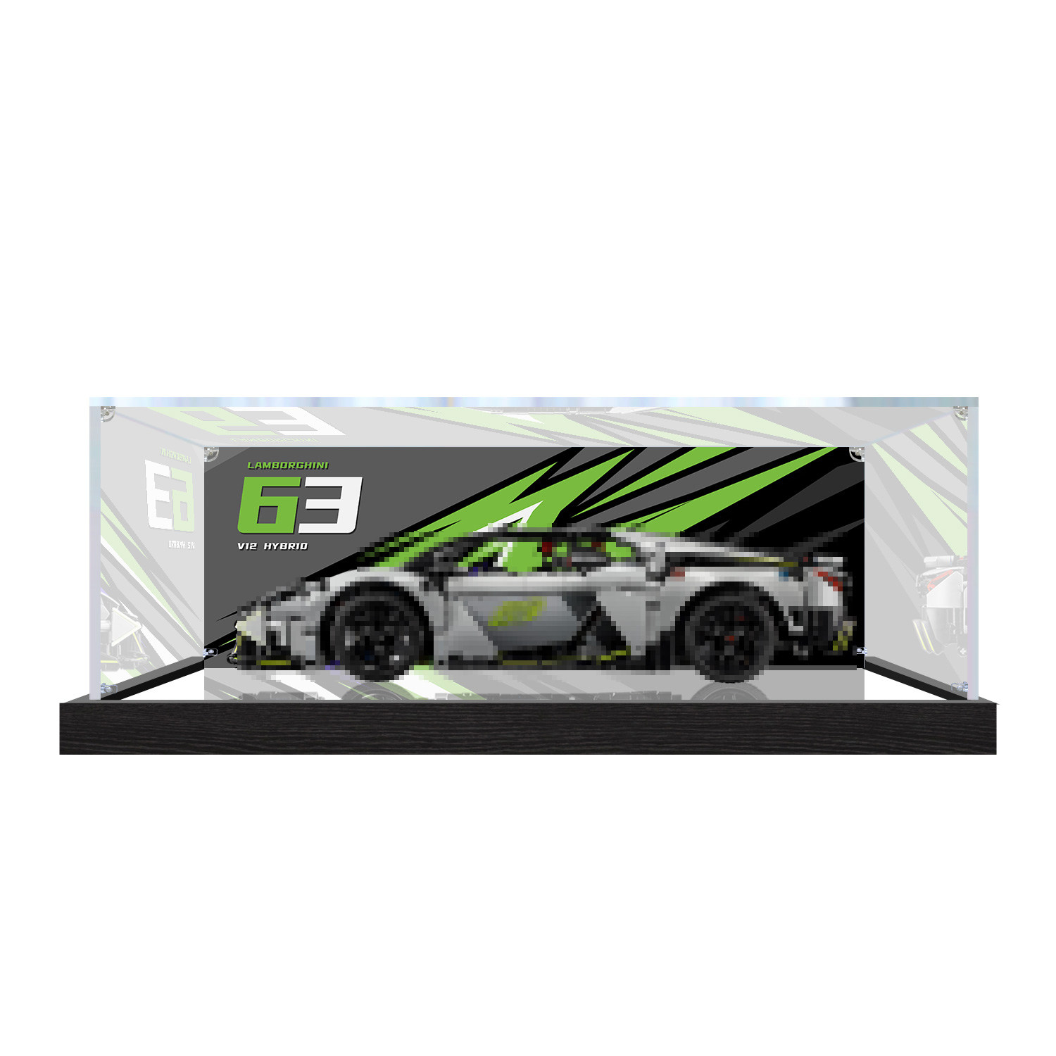 亚克力防尘罩适用于乐高42214兰博基尼超跑赛车积木透明展示盒子,淘宝优惠券,粉丝福利购,淘宝优惠卷