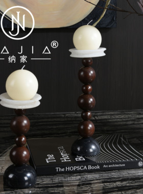 罗曼提海派中古风创意花艺饰品金属果盘摆件样板间餐厅餐桌售楼处